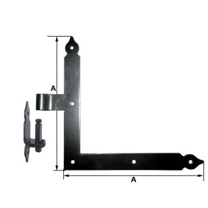 Spona kotna 400x400x40x5 mm